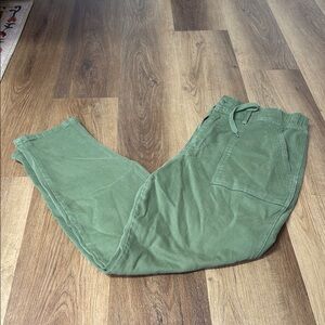 Judy Blue Green Cargo Pants Relaxed Fit